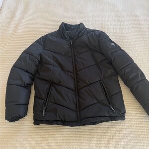 Guess Men's Black Puffer Jacket